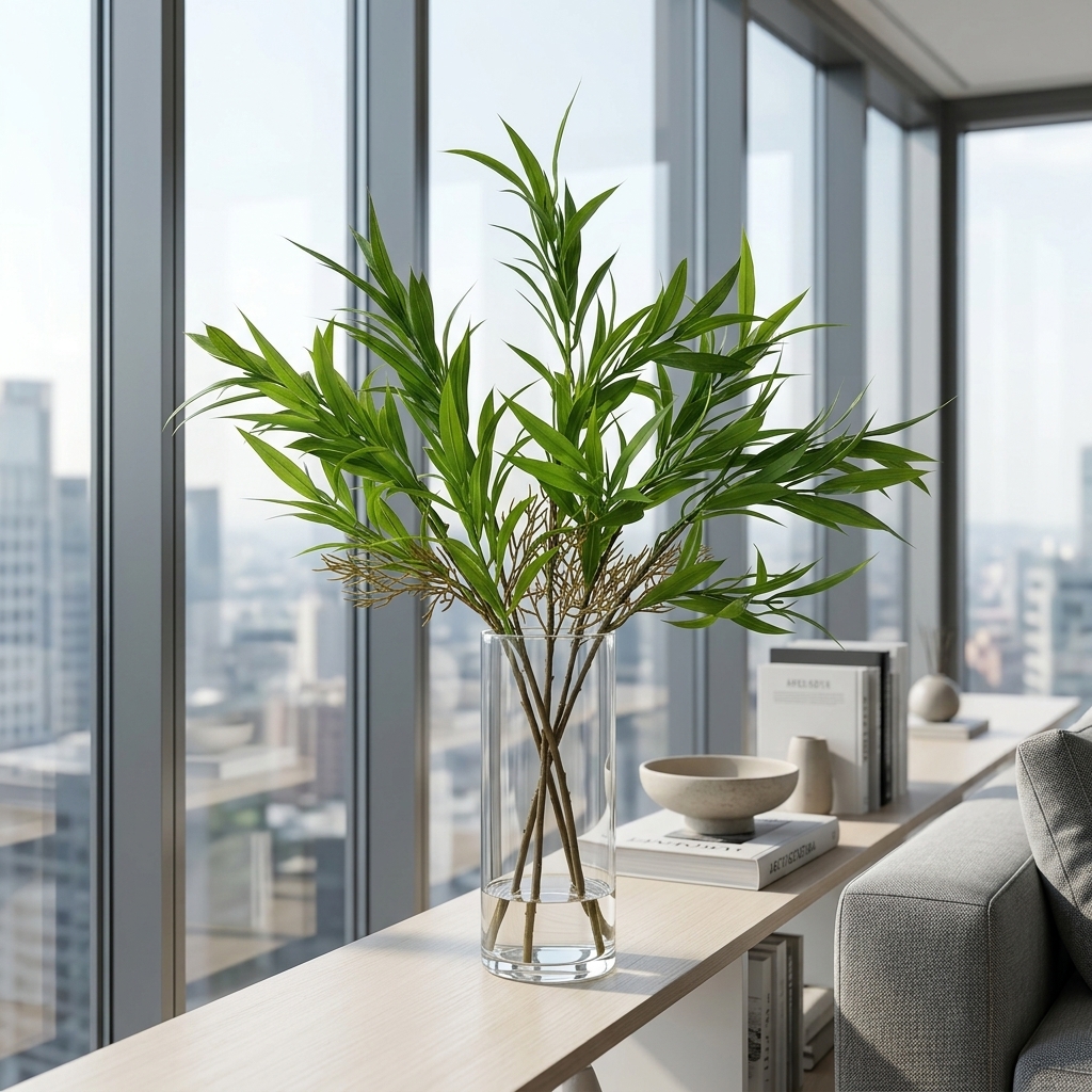 Artificial Mixed Foliage Bunch 35cm detail 4