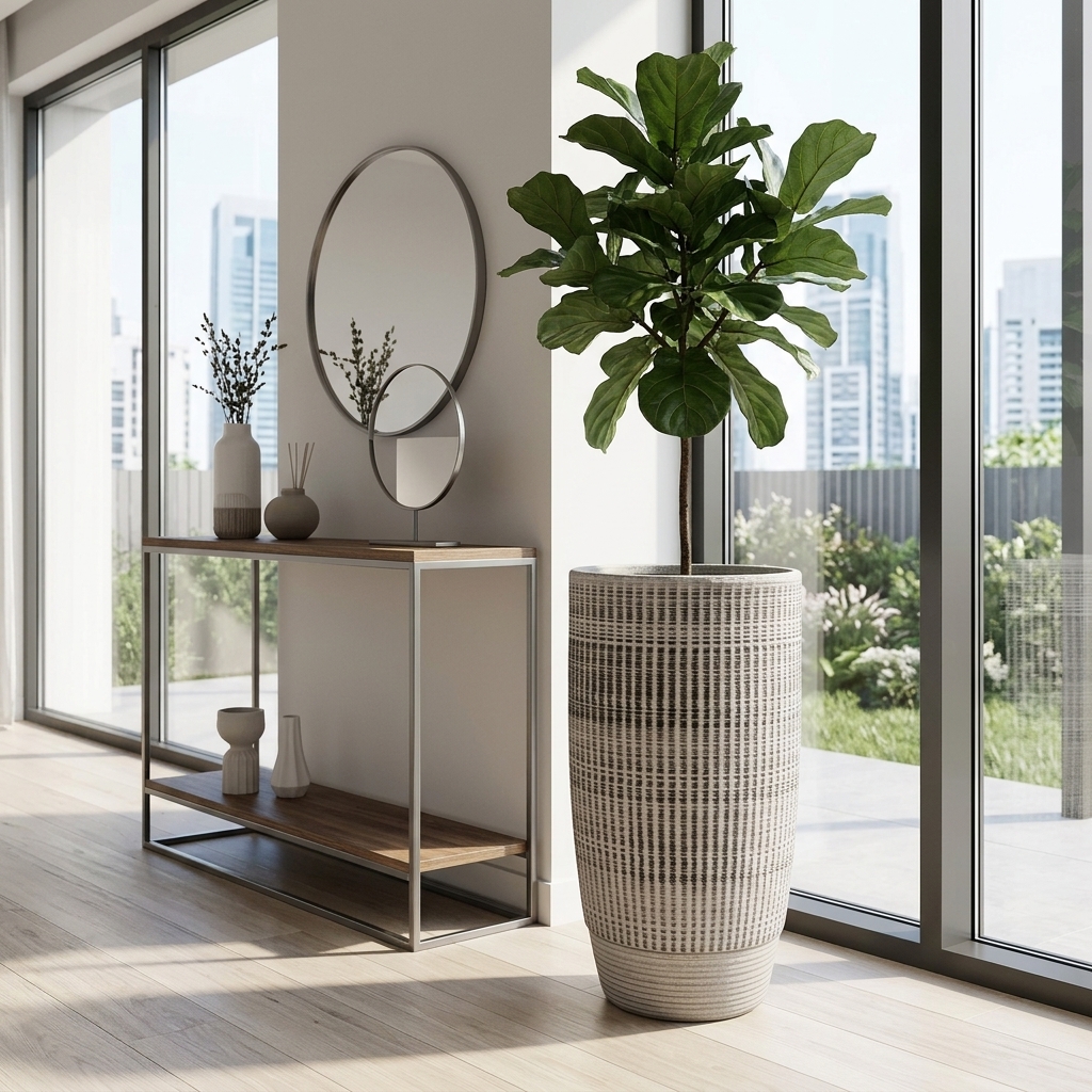 CP103 Premium Ceramic Pot 60cm detail 4