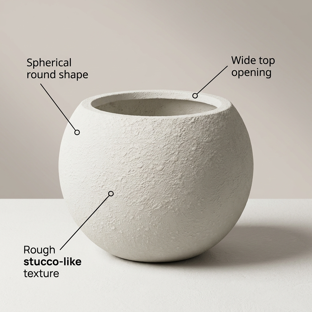 CP146 Low Square Fiber Planter detail 5