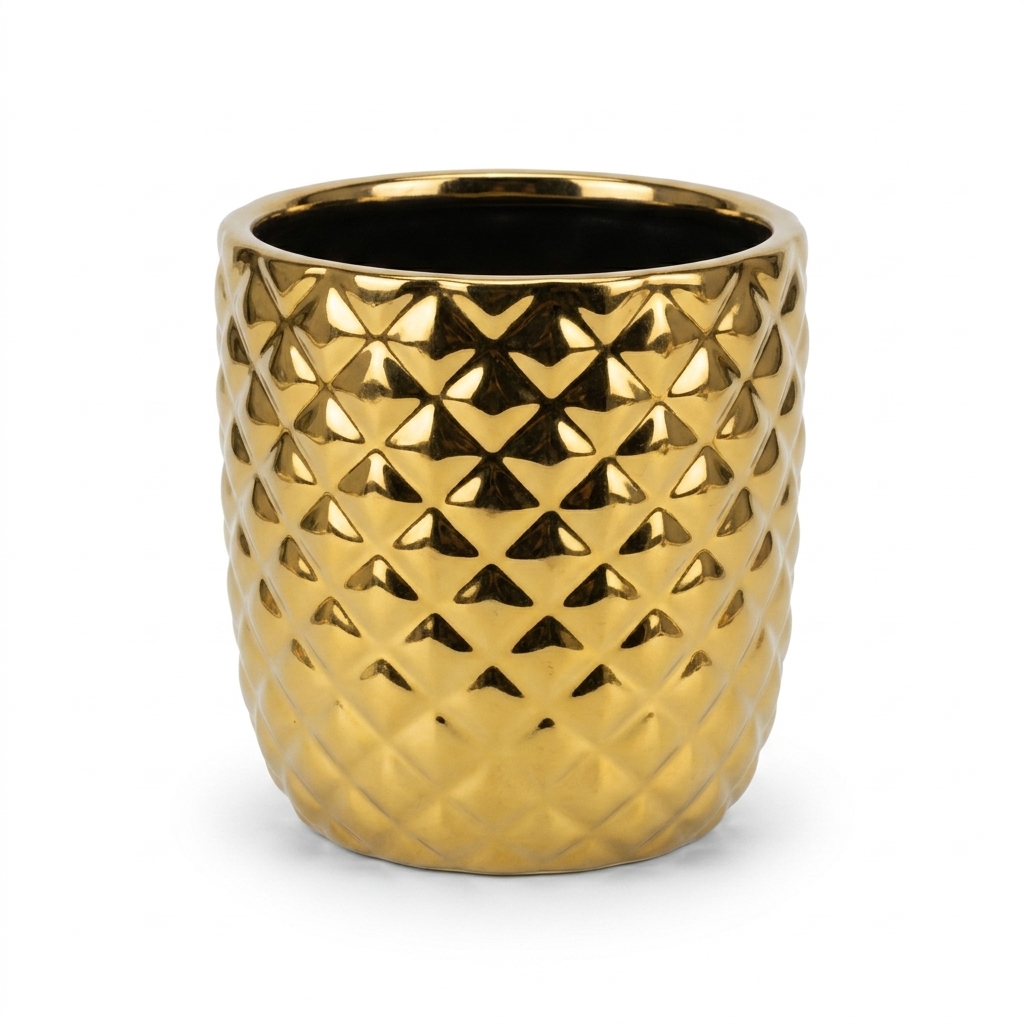 Artisanal Glazed Ceramic Pot CP166