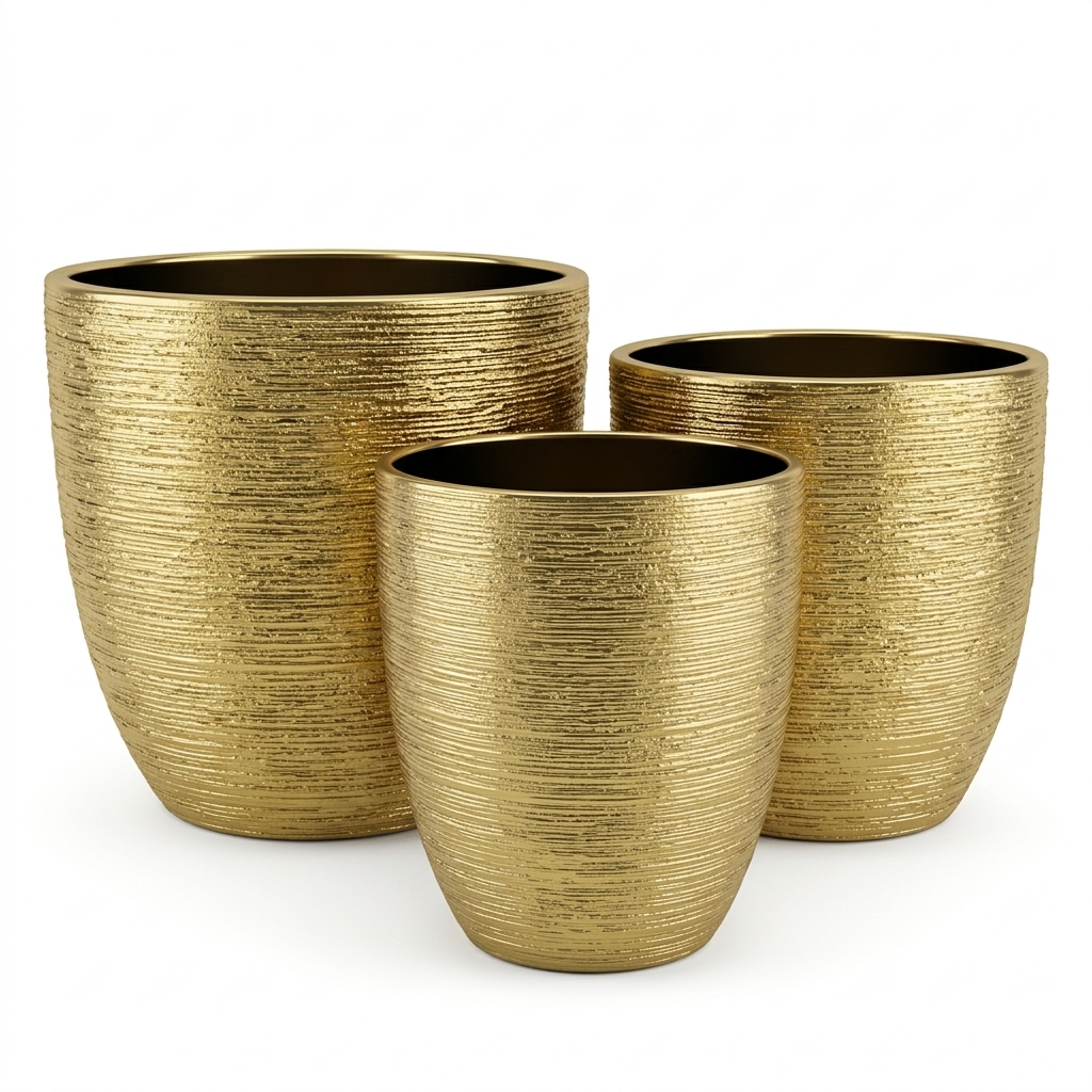 Contemporary Round Ceramic Pot CP211