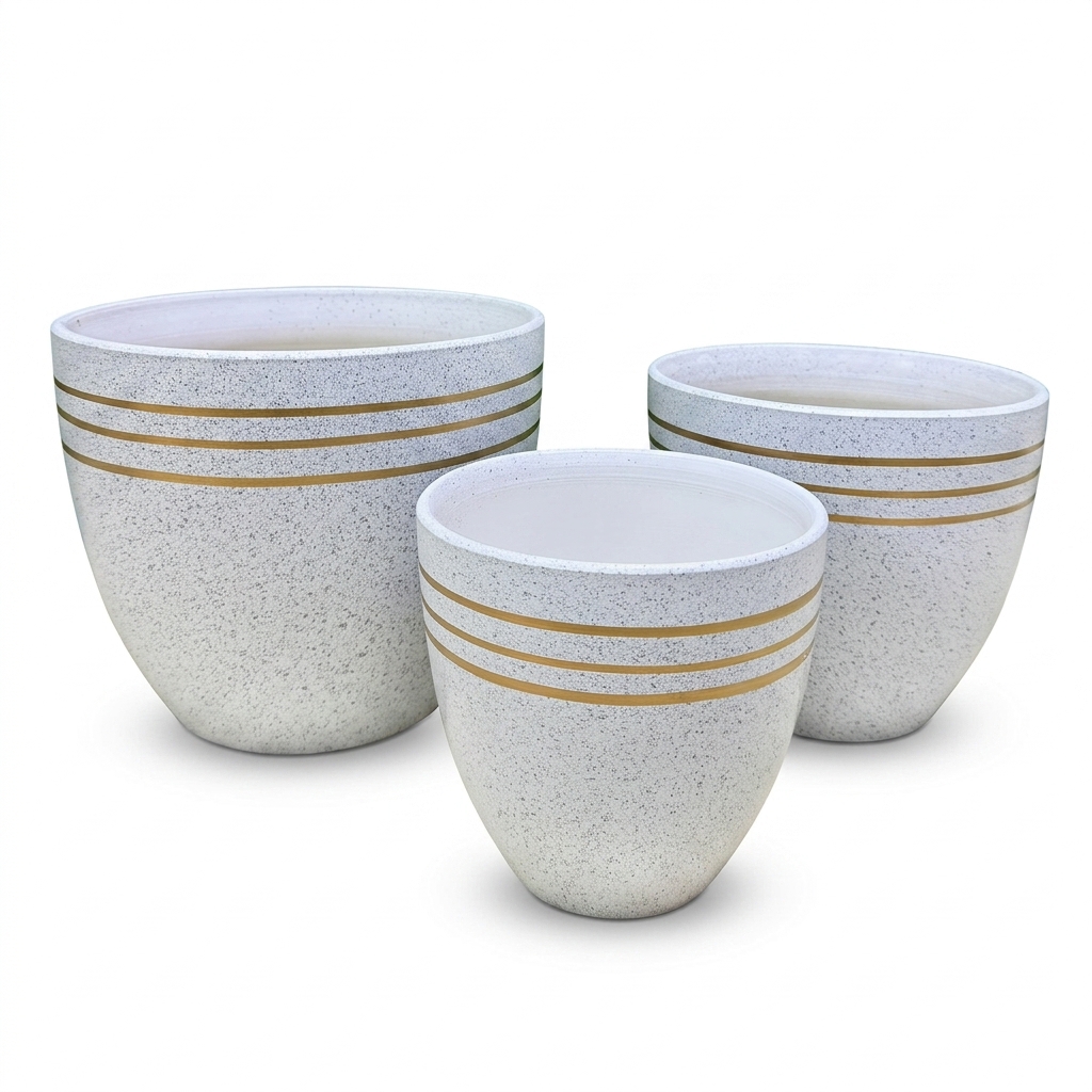 CP224 Trio Nested Ceramic Pot Set
