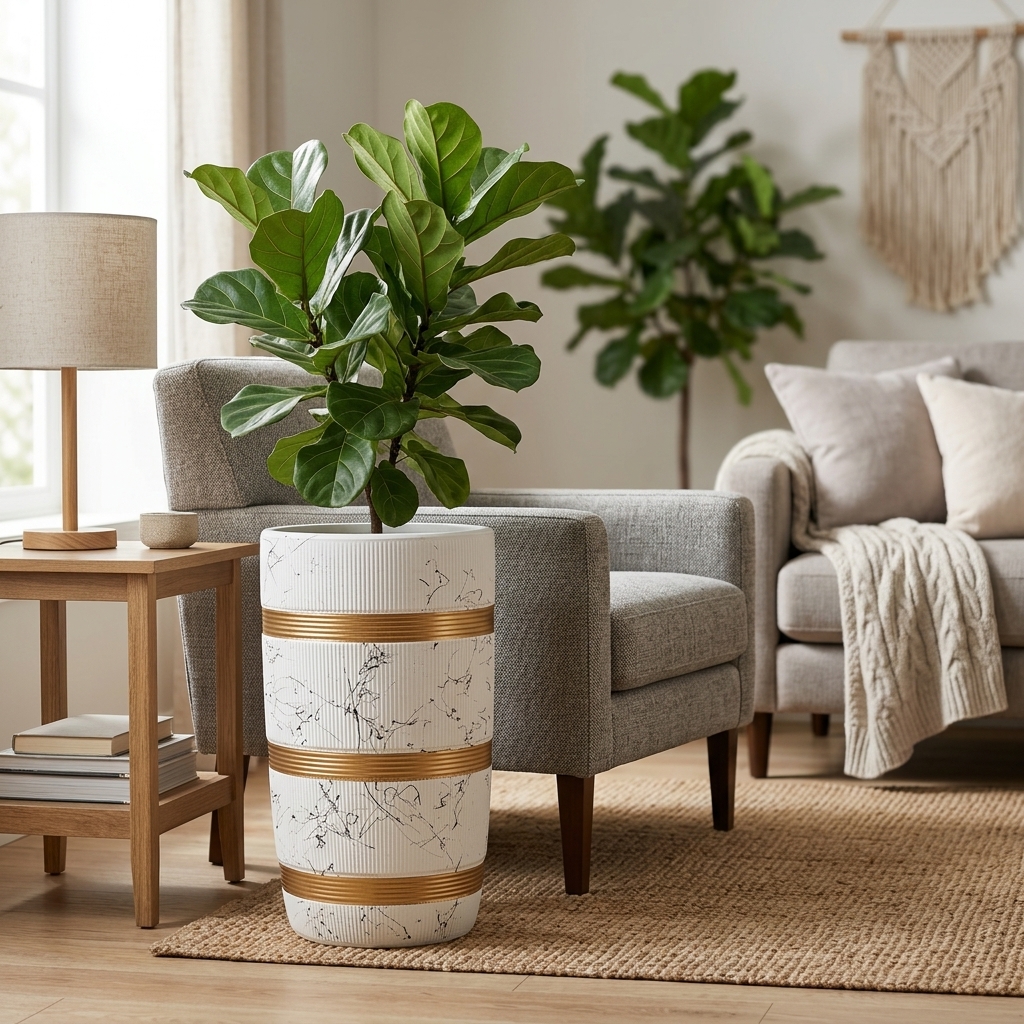 CP29 Luxury Ceramic Pot 60cm detail 2
