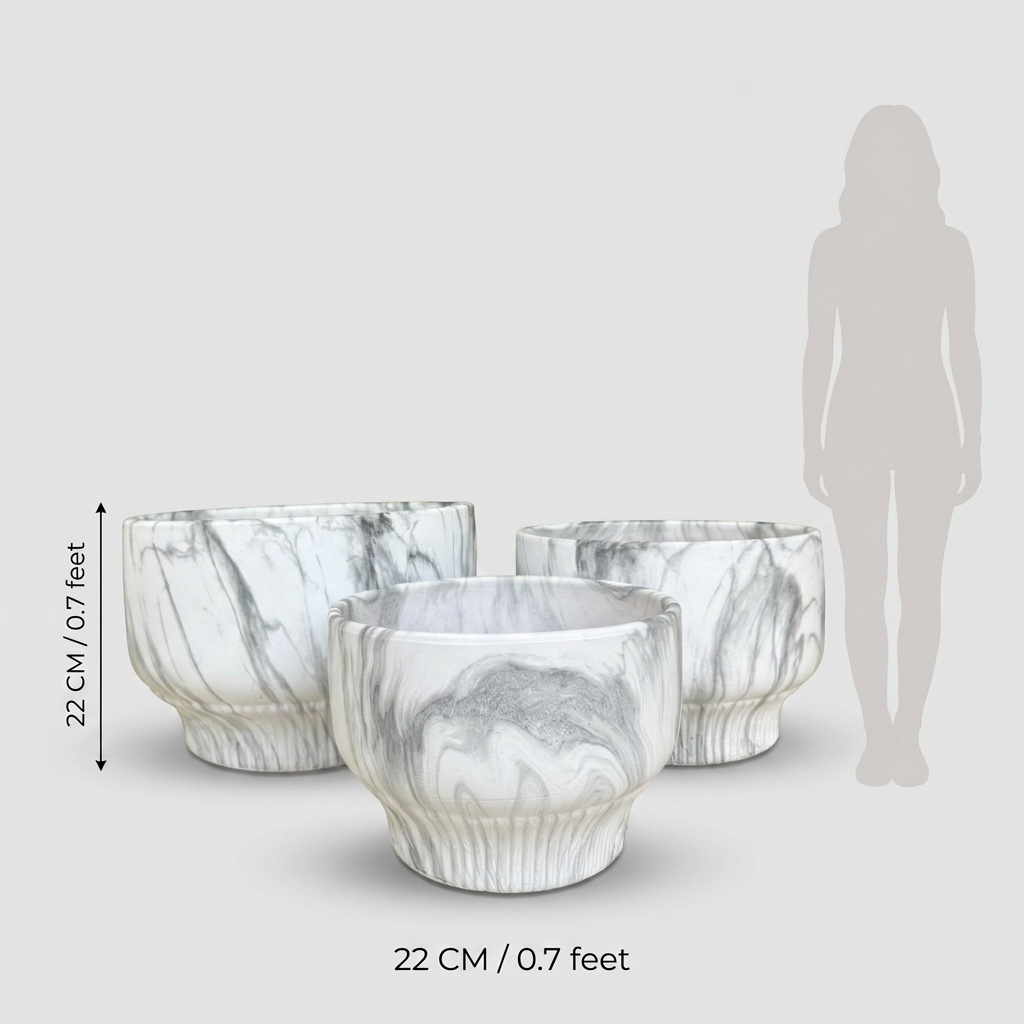 Low Profile Bowl Ceramic Planter CP646 detail 3