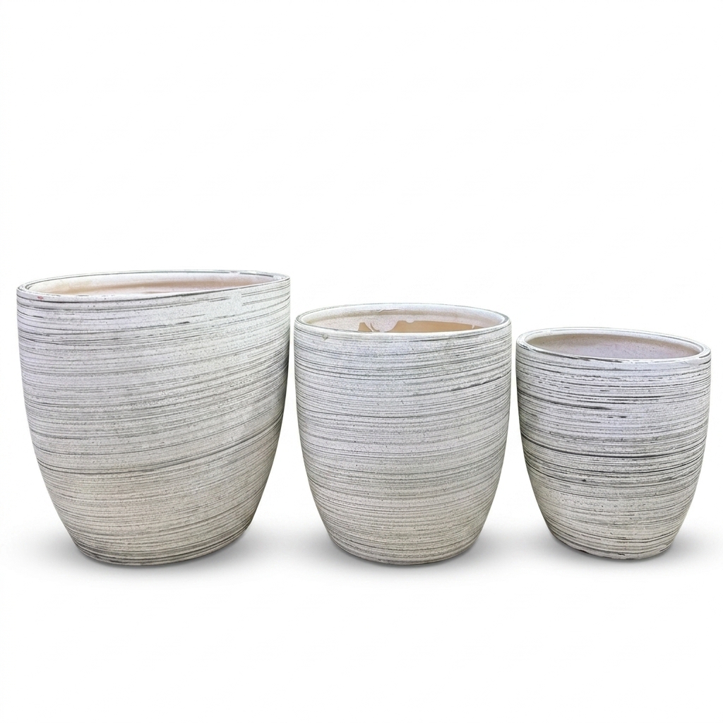 CP652 Classic Cube Ceramic Pot