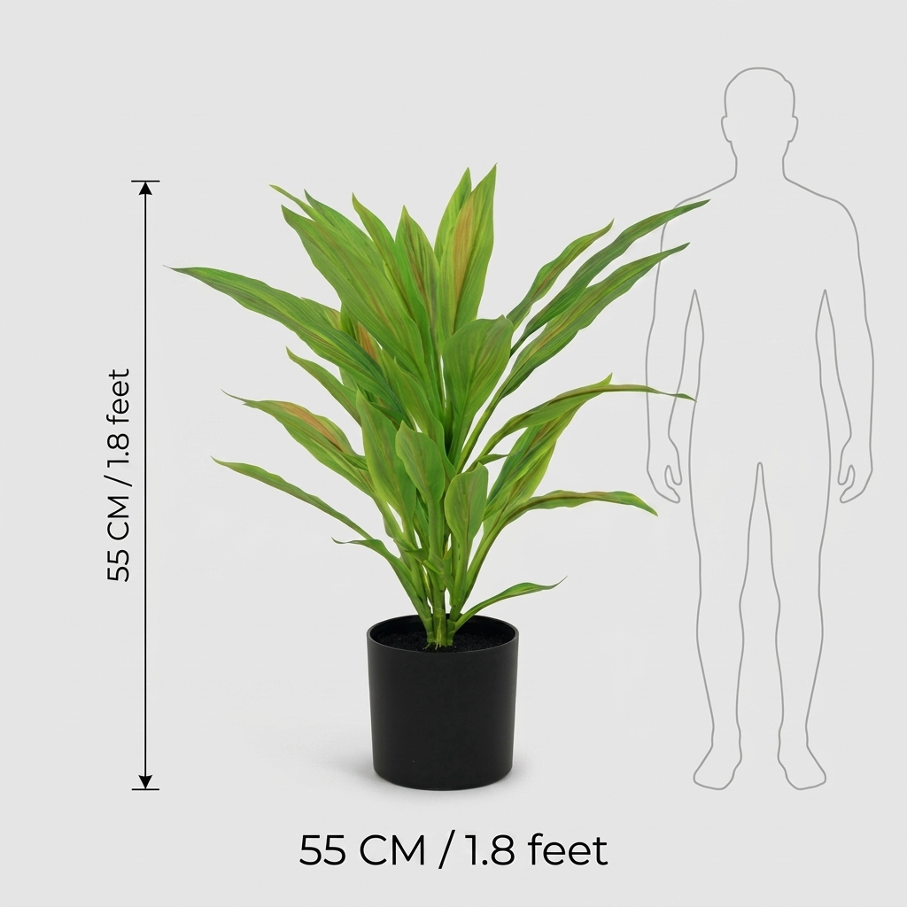 Artificial Dragon Tree Dracaena 55cm detail 3
