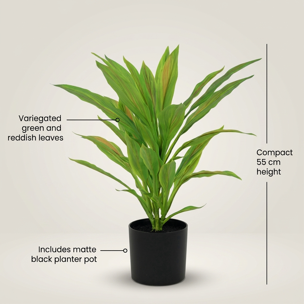Artificial Dragon Tree Dracaena 55cm detail 5