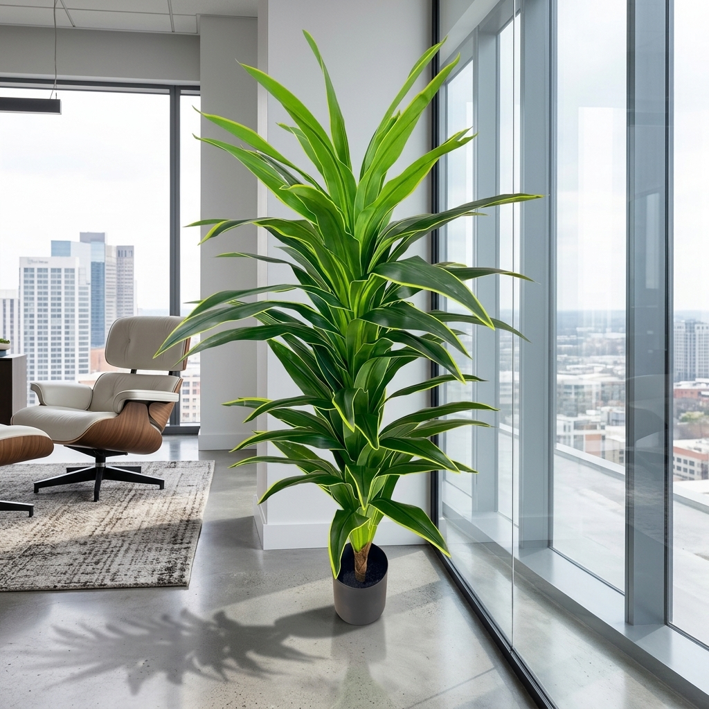 Large Artificial Dracaena Tree 160cm detail 4