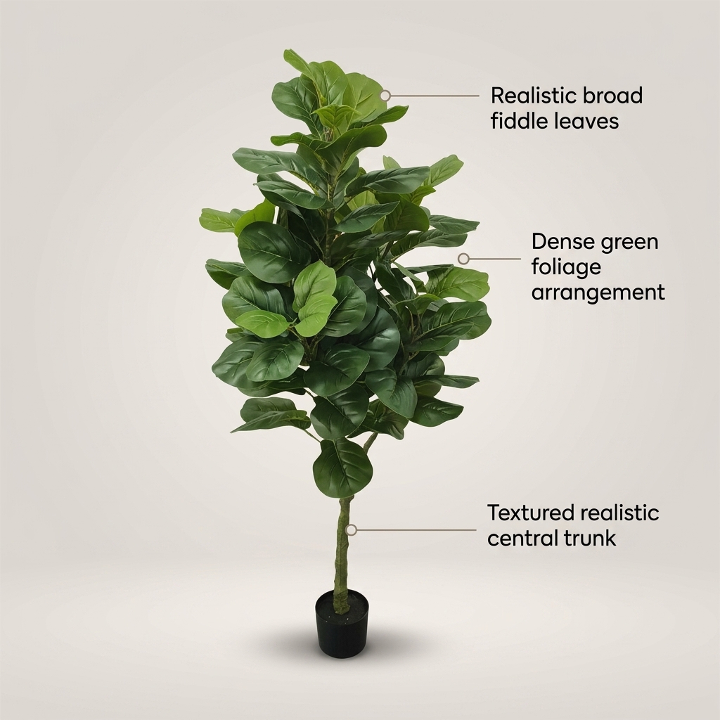 Fiddle Leaf Fig Tree 150cm detail 5