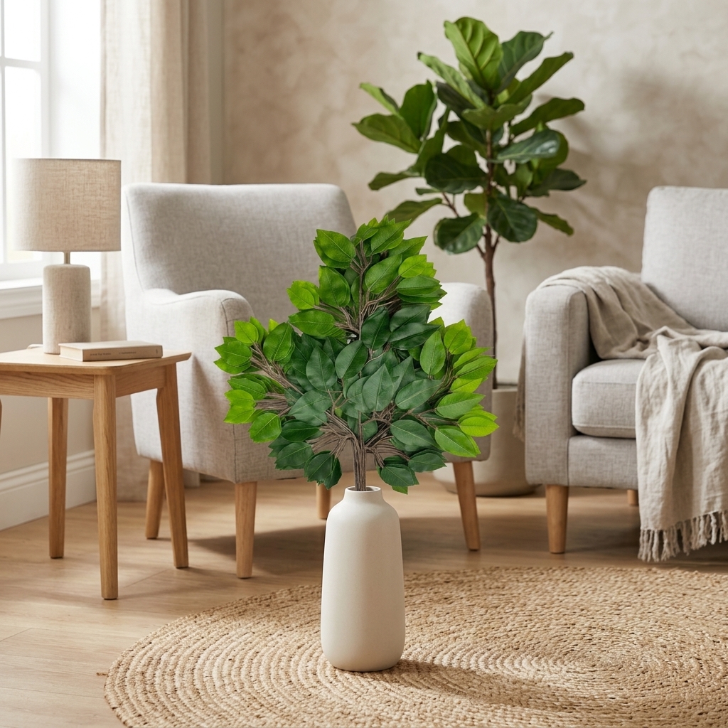 Artificial Fern Foliage Spray 35cm detail 2