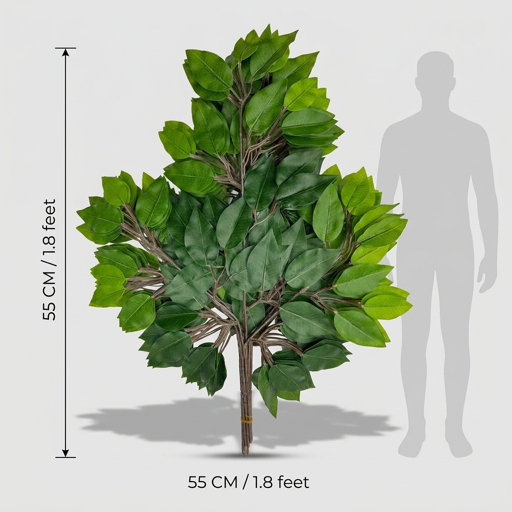 Artificial Fern Foliage Spray 35cm detail 3