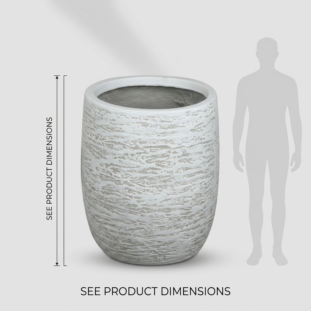 FVC12 Tapered Fiber Planter detail 3