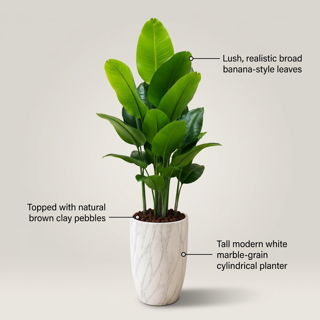Custom Ficus Tree Arrangement detail 5