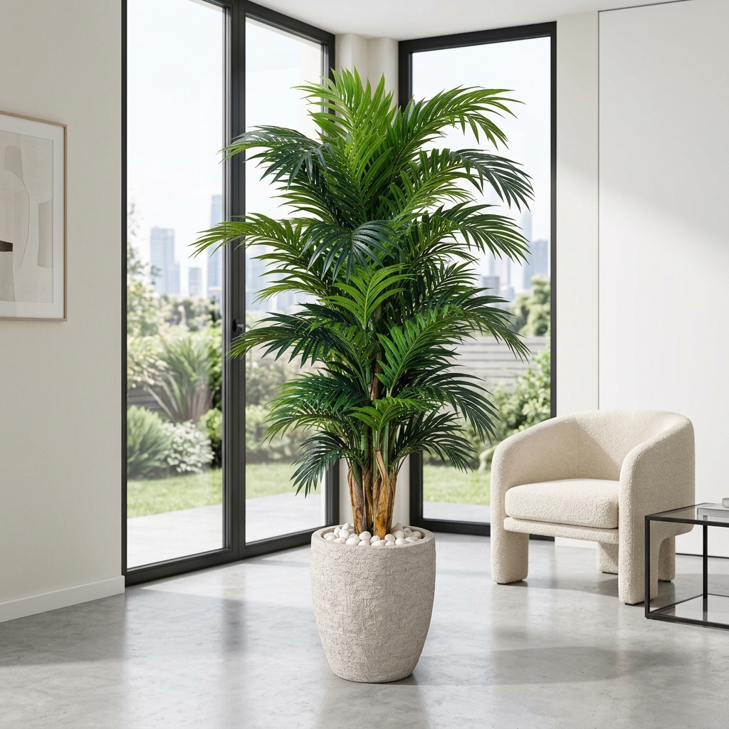 Custom Vertical Foliage Wall detail 4