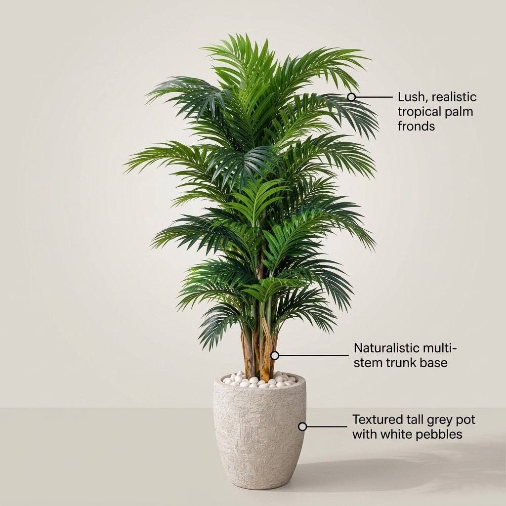 Custom Vertical Foliage Wall detail 5