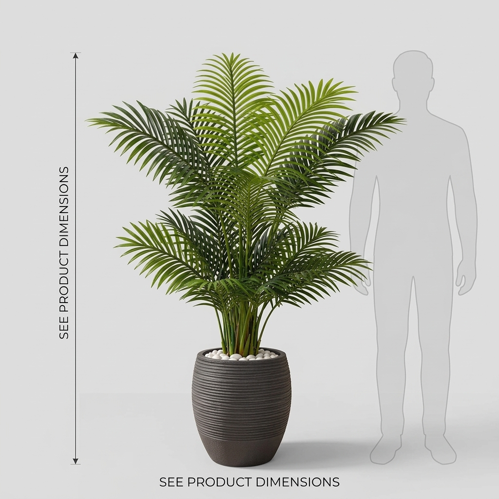 Custom Artificial Palm Tree detail 3