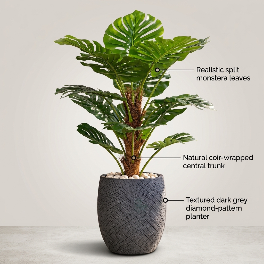 Custom Floral & Foliage Arch Display detail 5