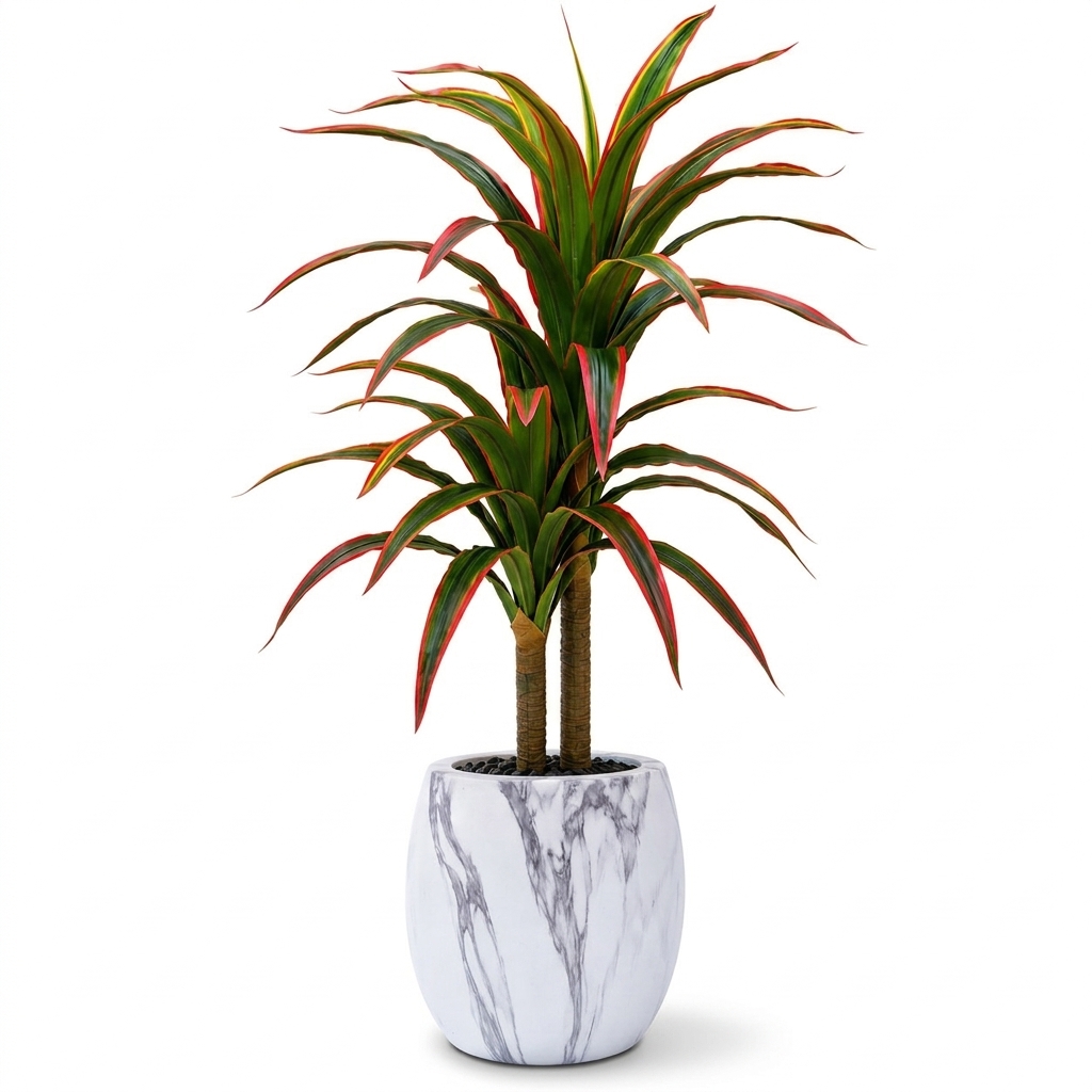 Custom Artificial Tropical Planter