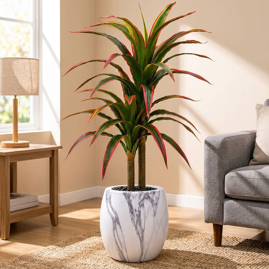 Custom Artificial Tropical Planter detail 2
