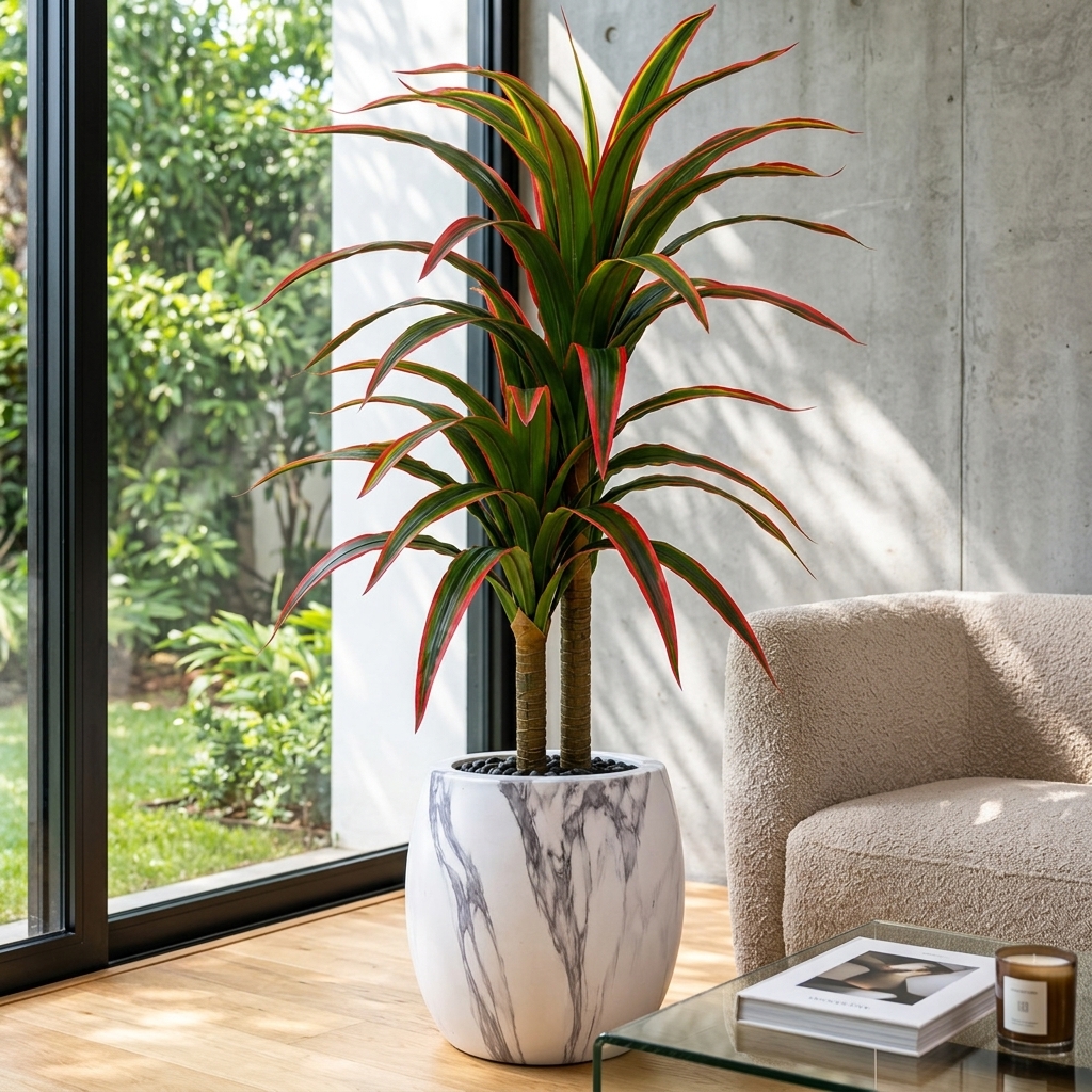 Custom Artificial Tropical Planter detail 4