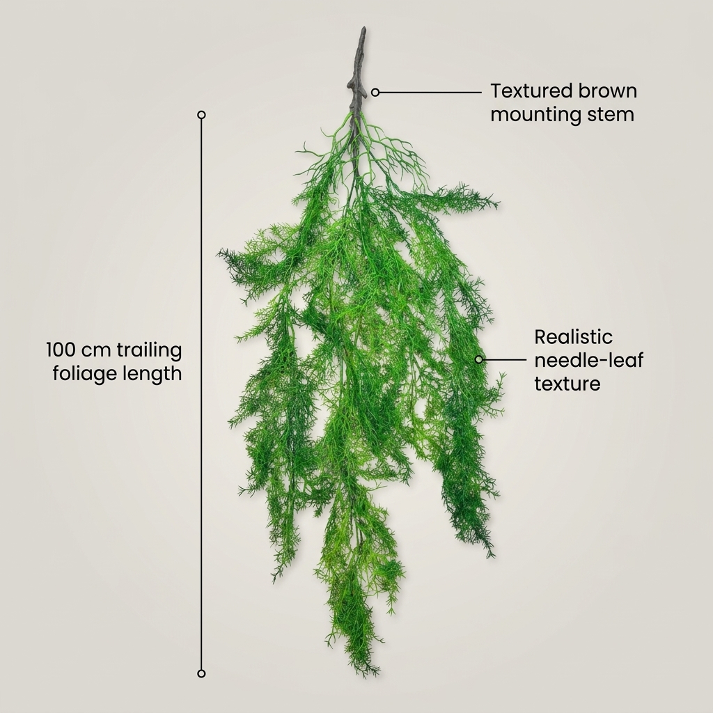 Artificial Trailing Eucalyptus Vine 90cm detail 5