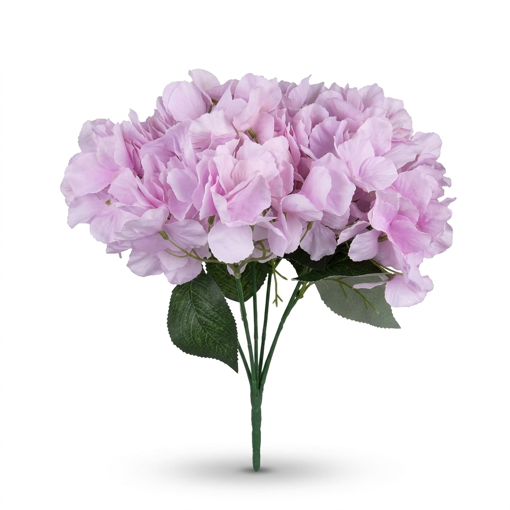 Artificial Cream Hydrangea Stem 95cm