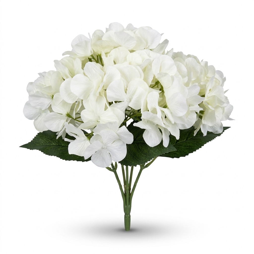 Artificial Silk Hydrangea Spray 95cm
