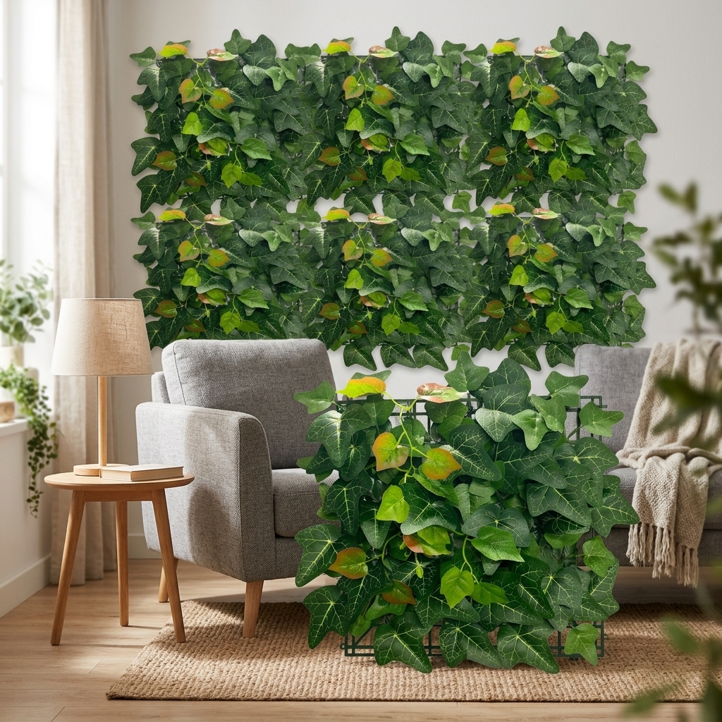 Artificial Green Wall Mat MA336 30x30cm detail 2