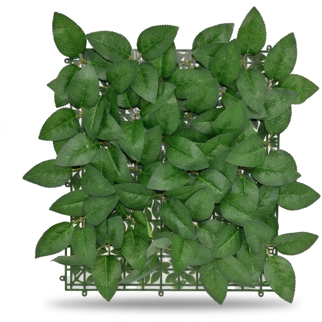 Mixed Fern & Grass Wall Plant Mat 30x30cm