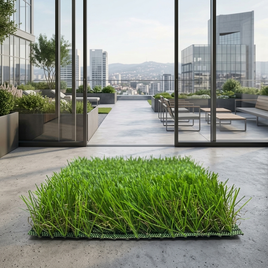 Super Grass MCM 50mm Artificial Grass detail 4