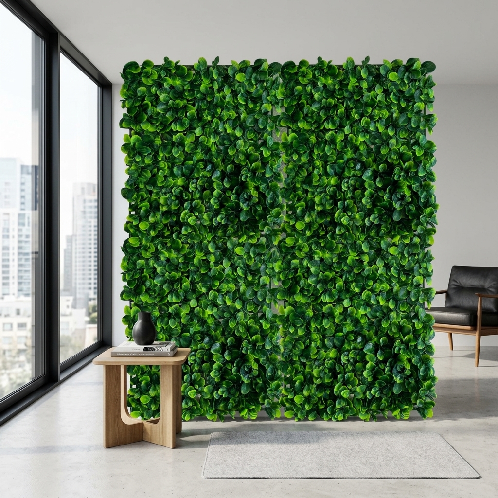 Boxwood Accent Greenery Wall Mat 40cm x 60cm detail 4