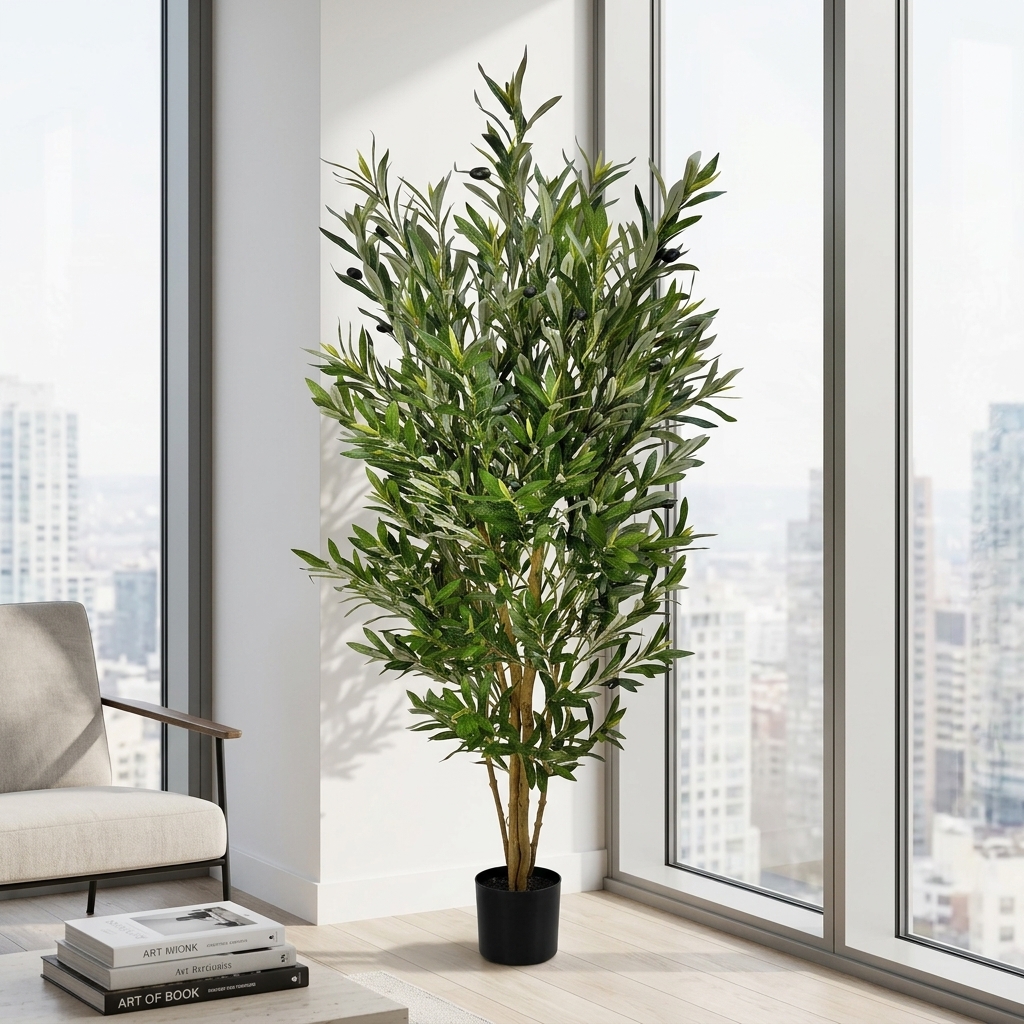 Classic Artificial Olive Tree 150cm detail 4