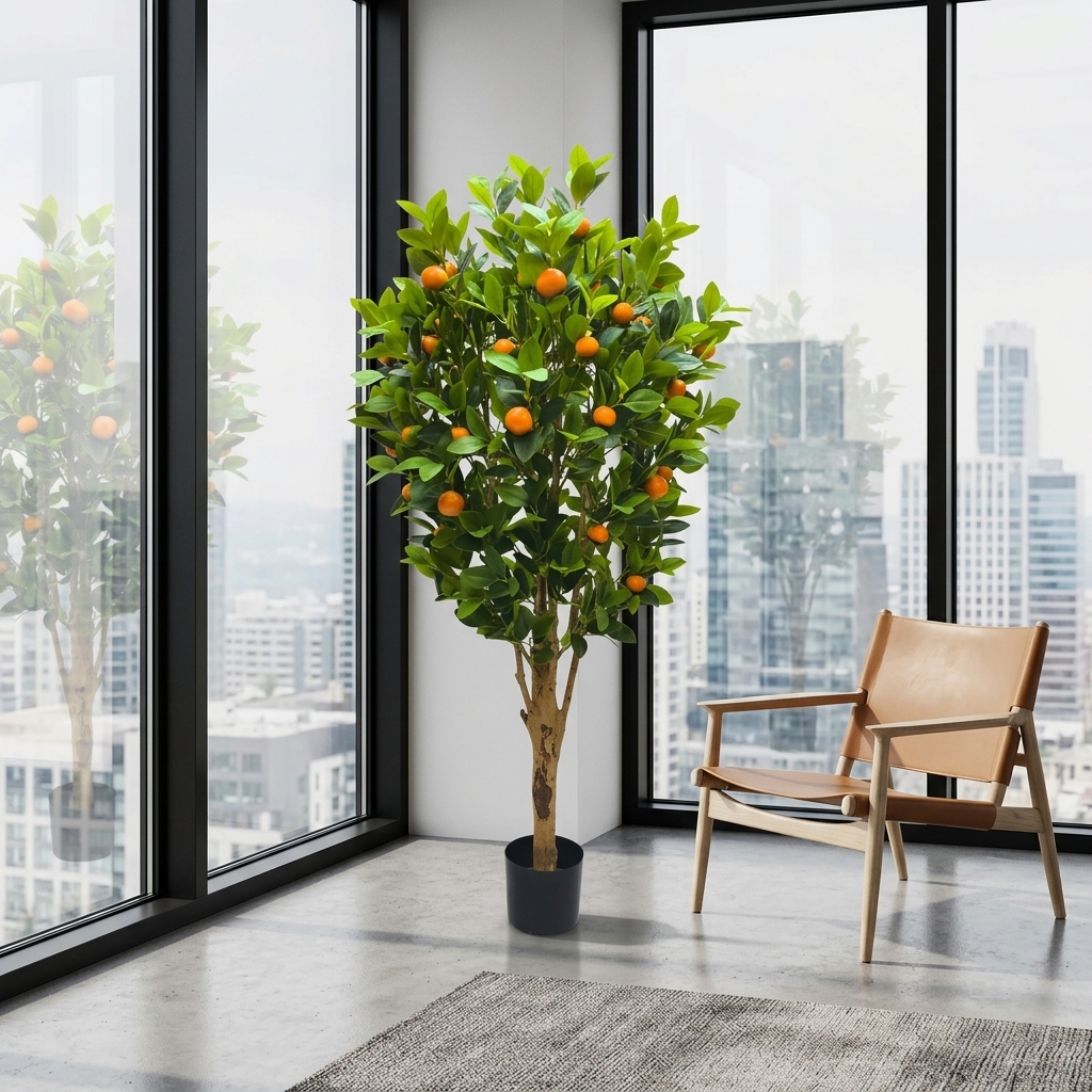 Artificial Orange Tree 160cm detail 4