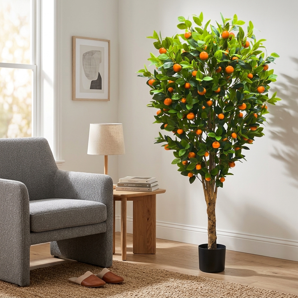 Artificial Orange Tree 180cm detail 2
