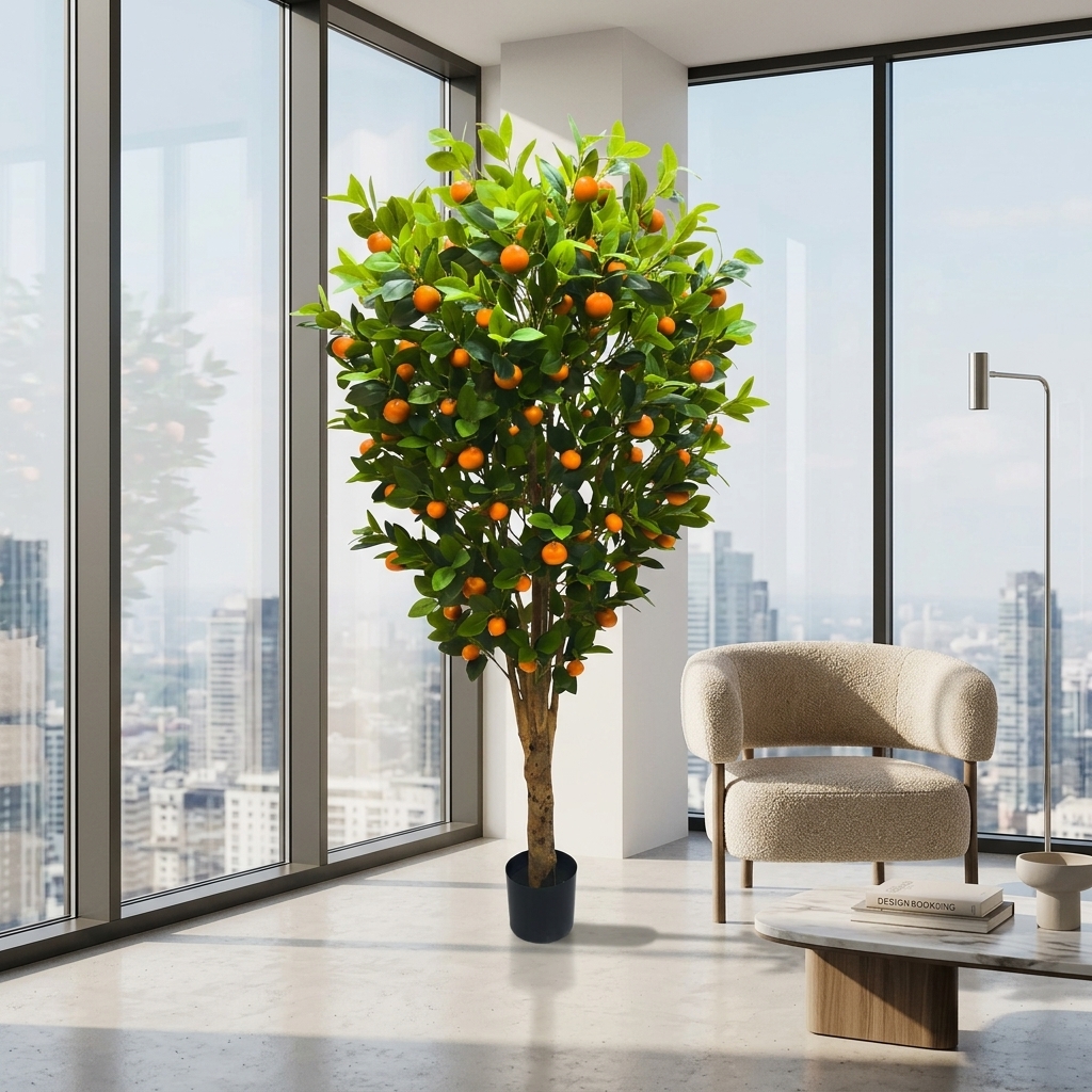 Artificial Orange Tree 180cm detail 4