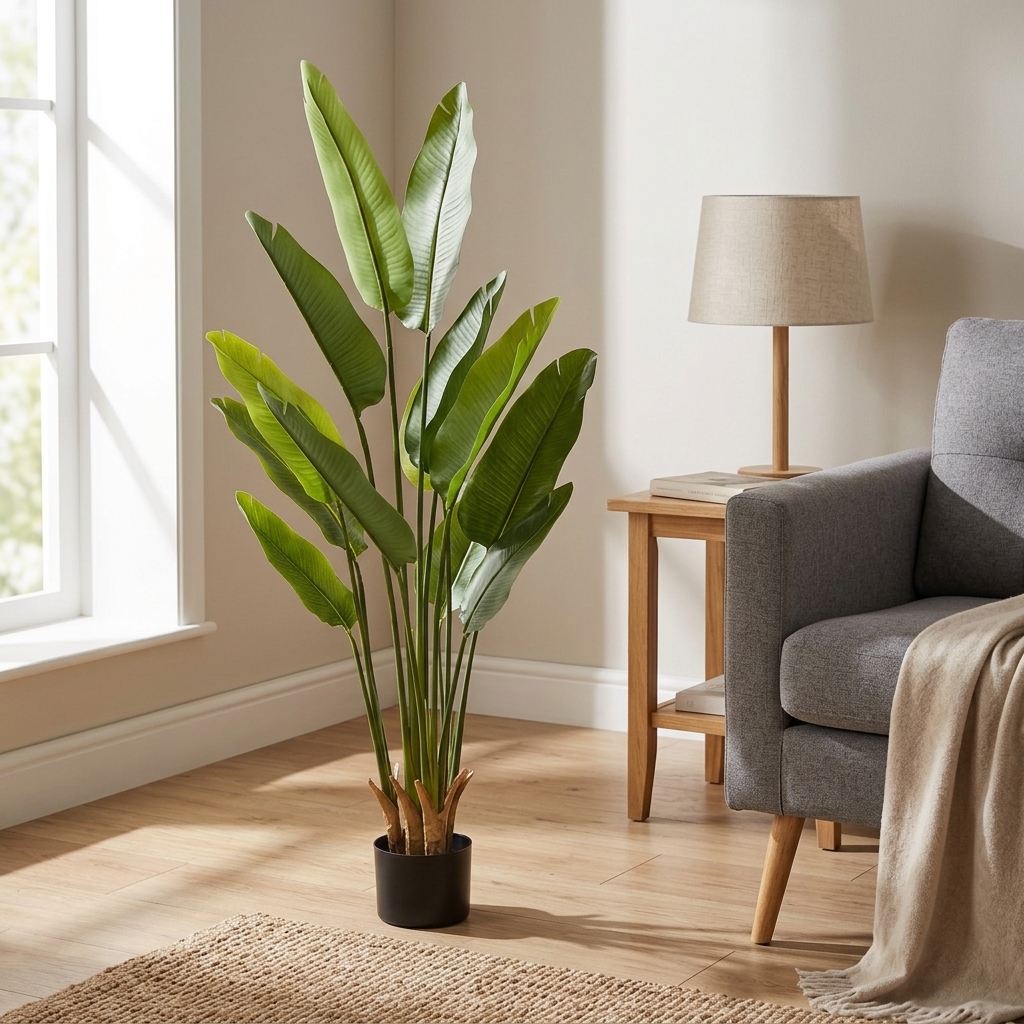160cm Luxury Artificial Ravenala Palm detail 2