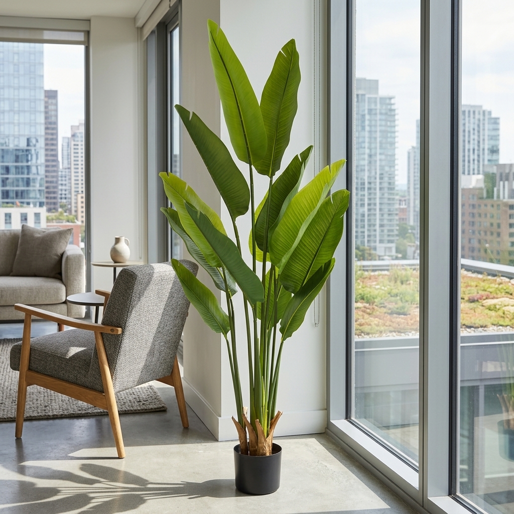 160cm Luxury Artificial Ravenala Palm detail 4