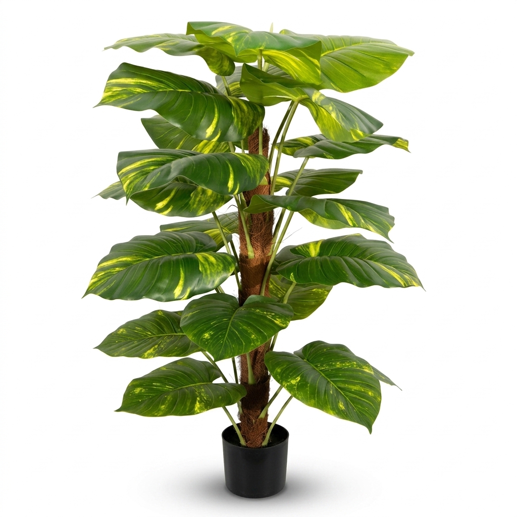 Artificial Large Money Plant 120cm