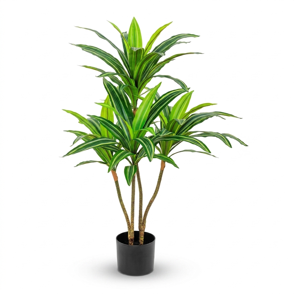 Compact Artificial Dracaena Fragrans 100cm