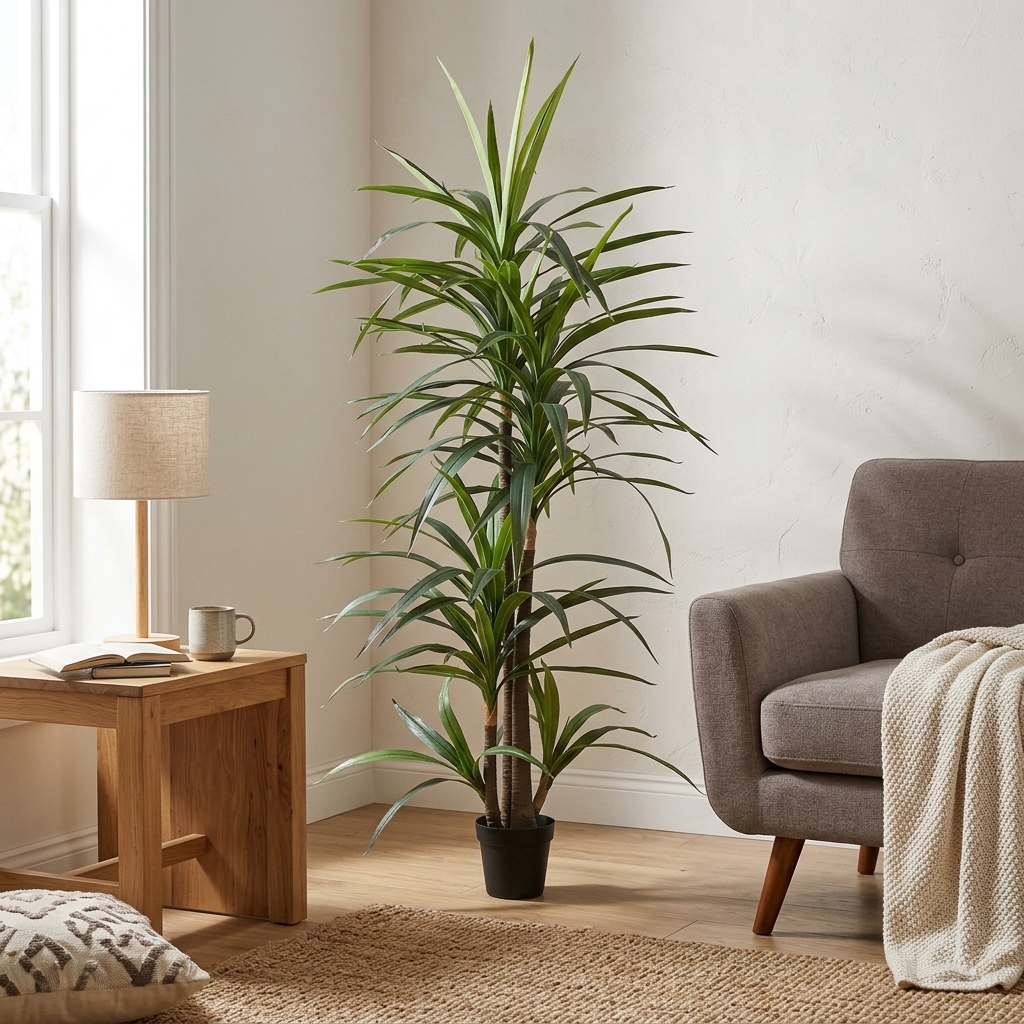 Dracaena Fragrans Tall Plant 220cm detail 2