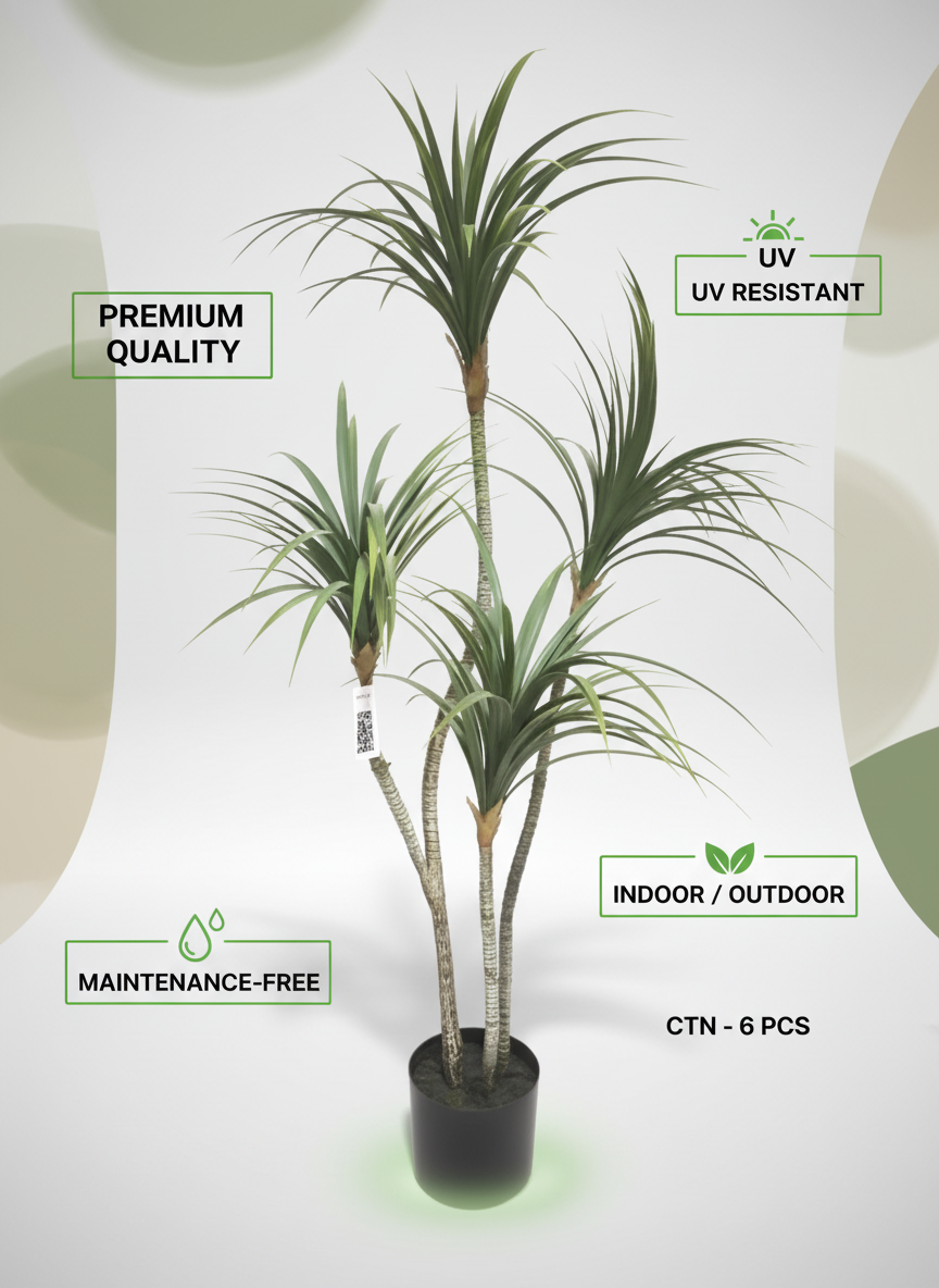 130cm Elegant Artificial Dracaena