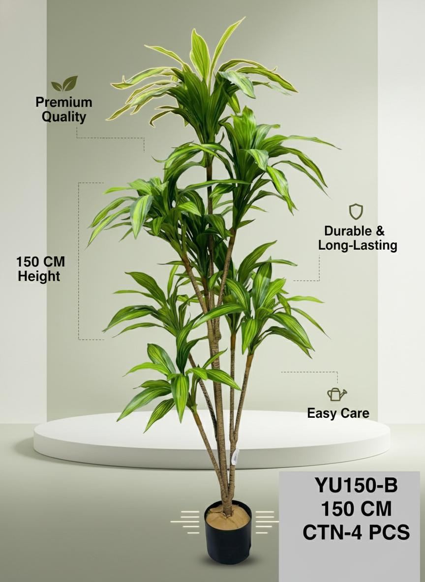 150cm Rich Artificial Dracaena