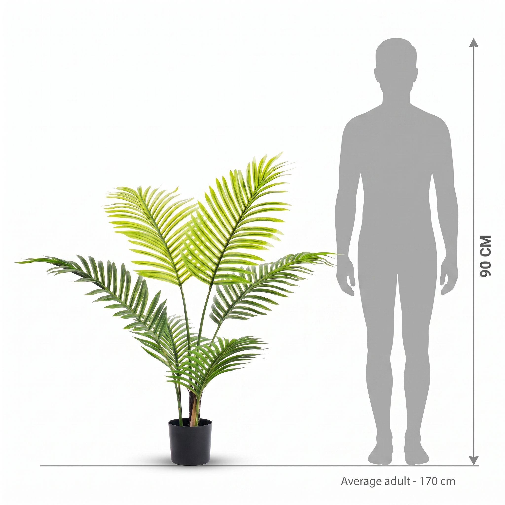 190cm Premium Tall Artificial Palm Trees Fake Plant detail 3