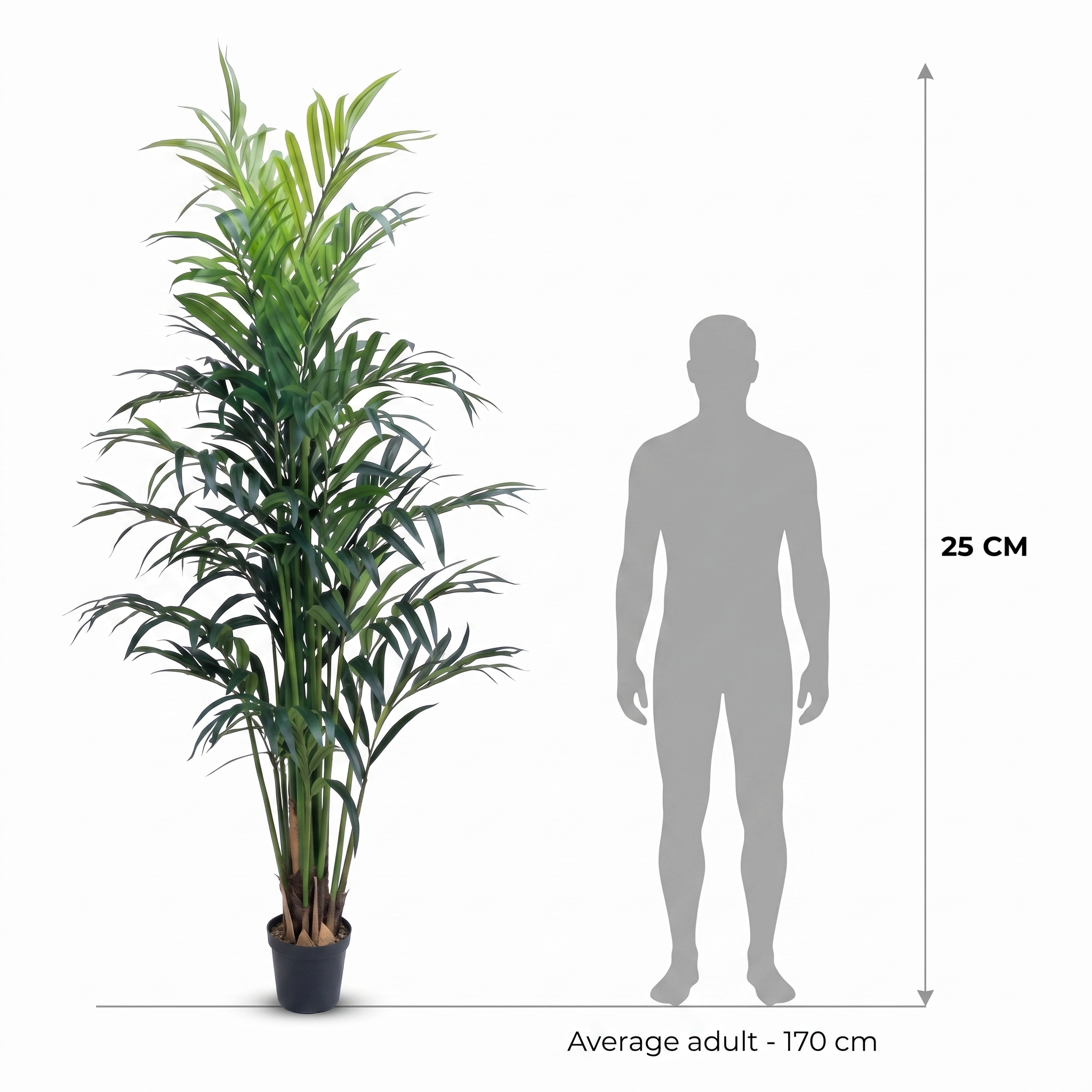 250cm Giant Fake Palm Tree Artificial Plant detail 3
