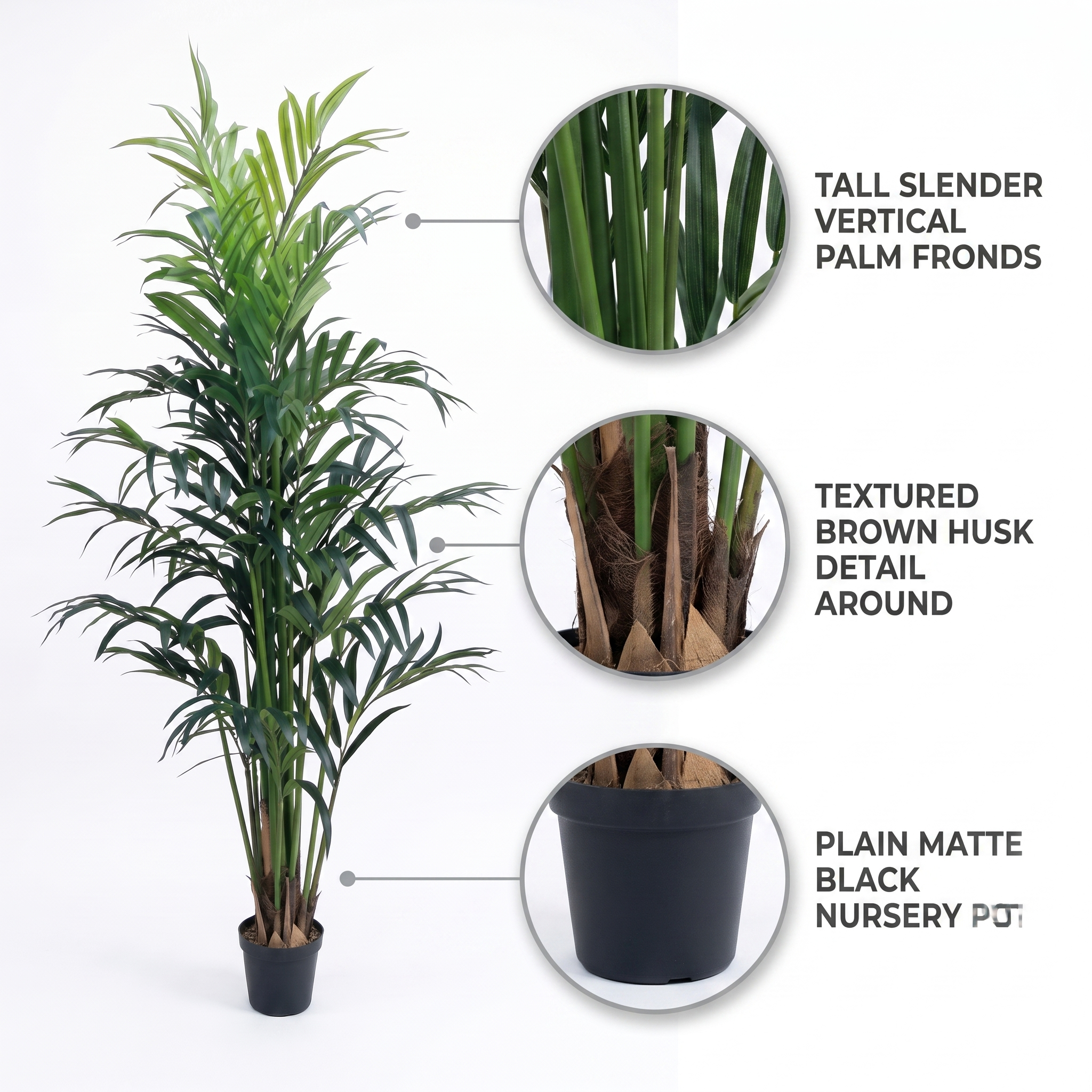 250cm Giant Fake Palm Tree Artificial Plant detail 5