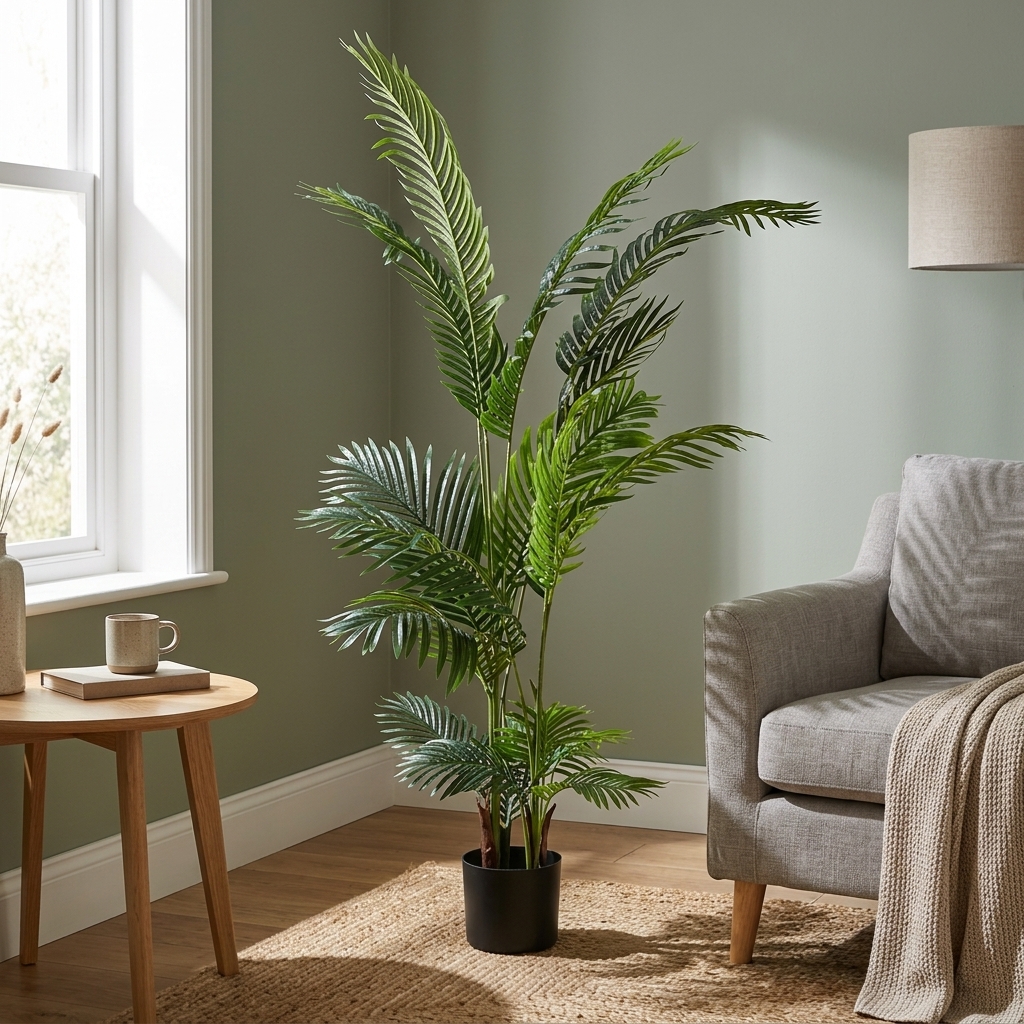 180cm Tall Tropical Artificial Palm Trees detail 2