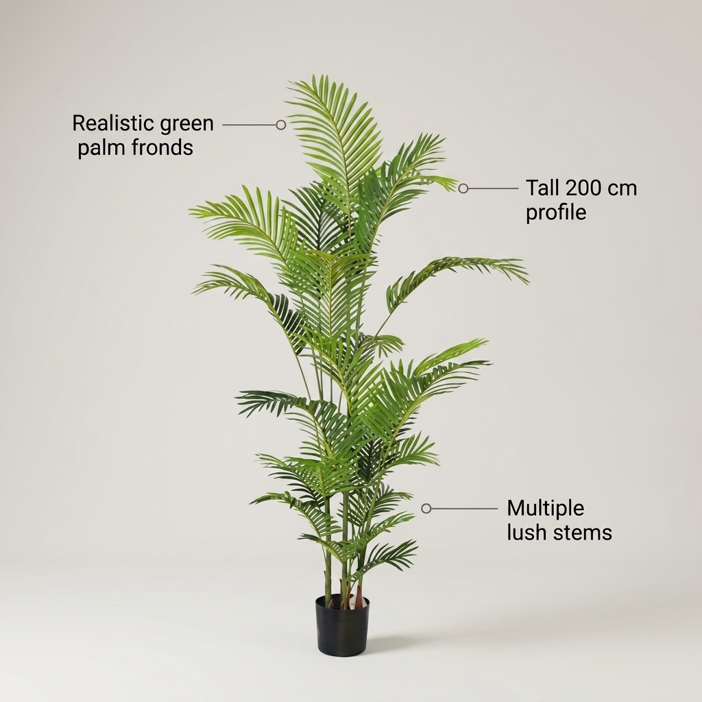 190cm Tall Giant Artificial Palm Tree Fake Plant detail 5
