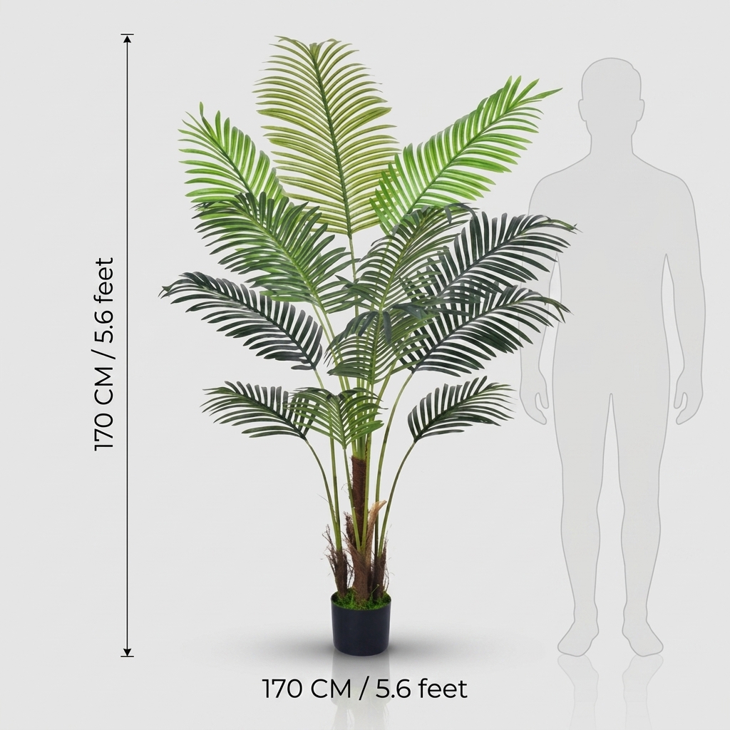 170cm Artificial Palm Trees Fake Plant detail 3
