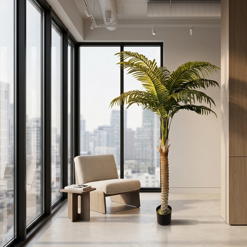 250cm Extra Tall Premium Artificial Palm Trees Fake Plant detail 4