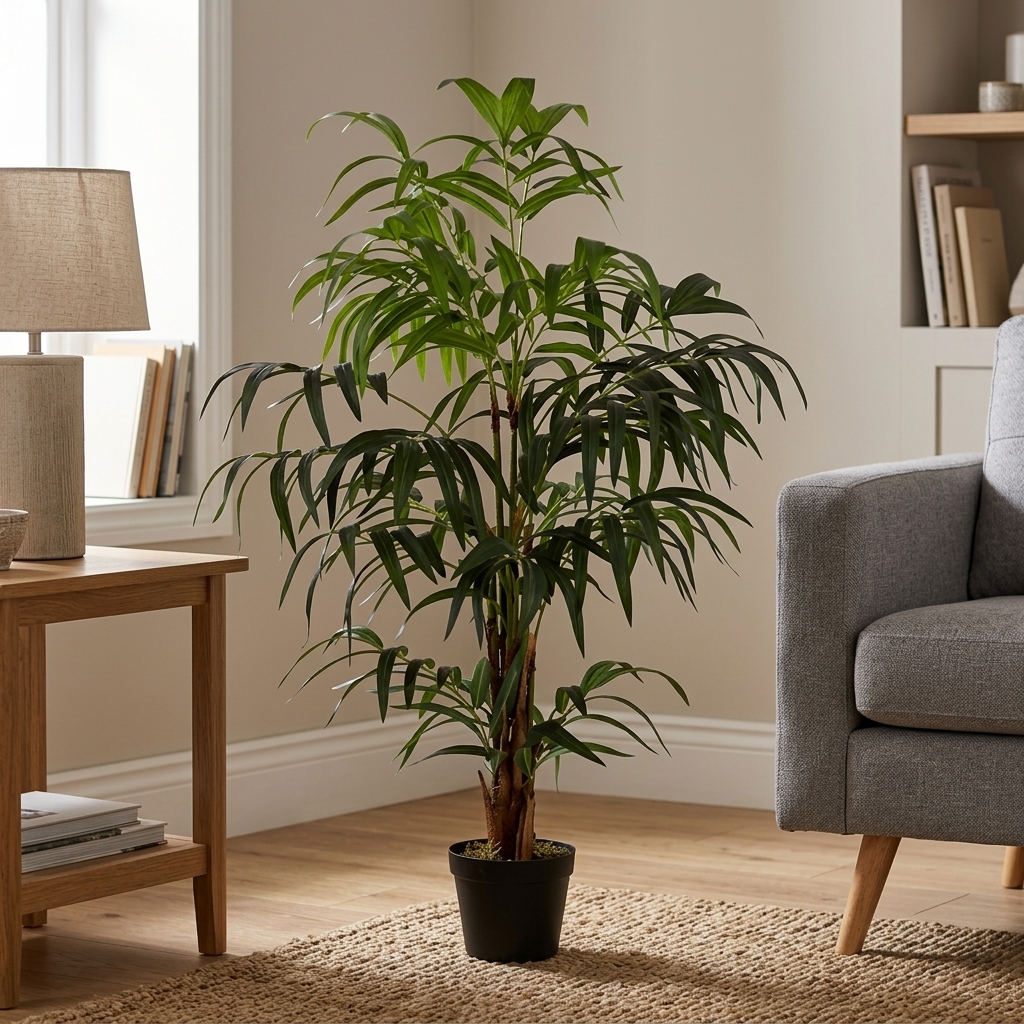 120cm Artificial Palm Trees Fake Patio Plant detail 2
